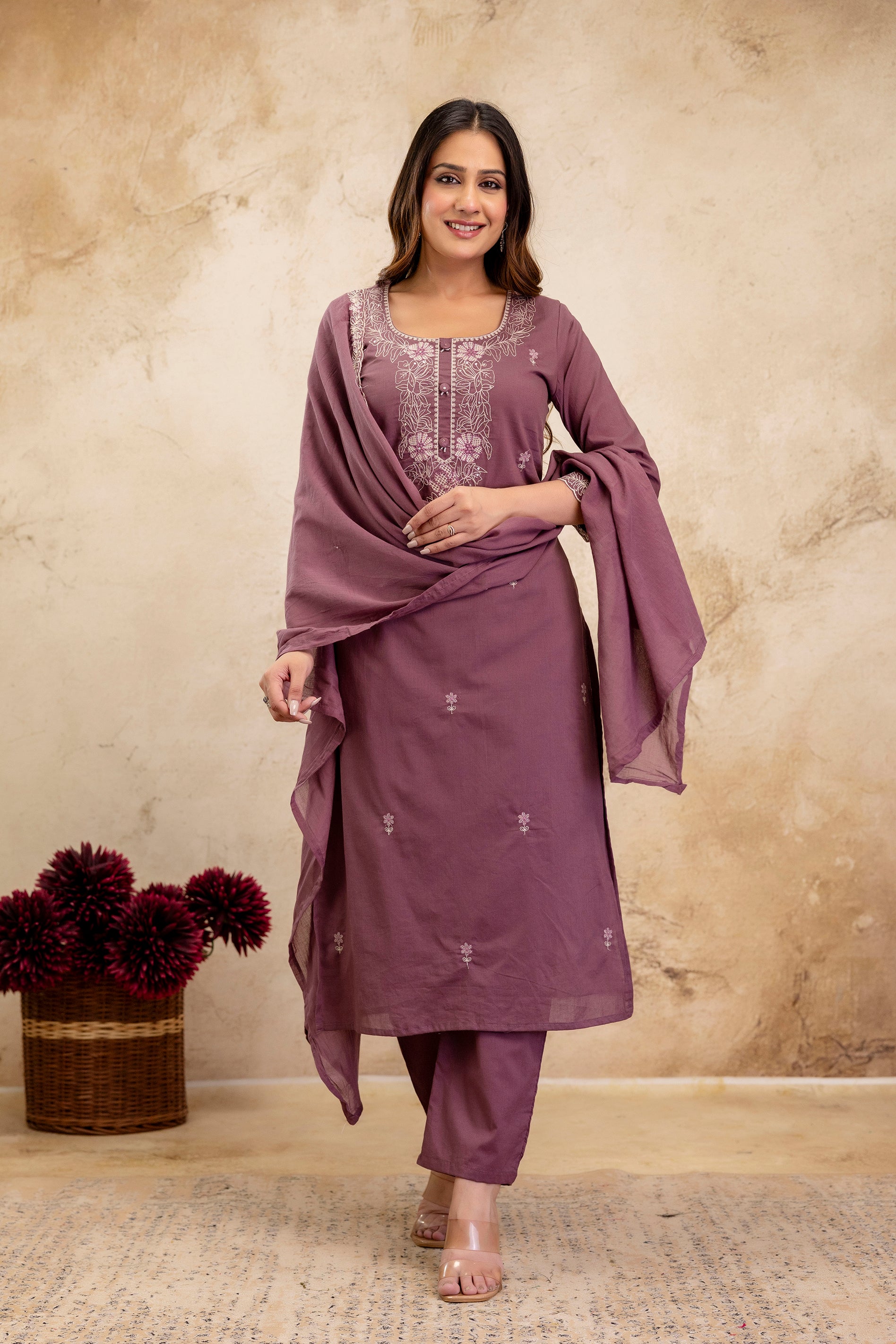 Pyaazi Whisper Suit Set