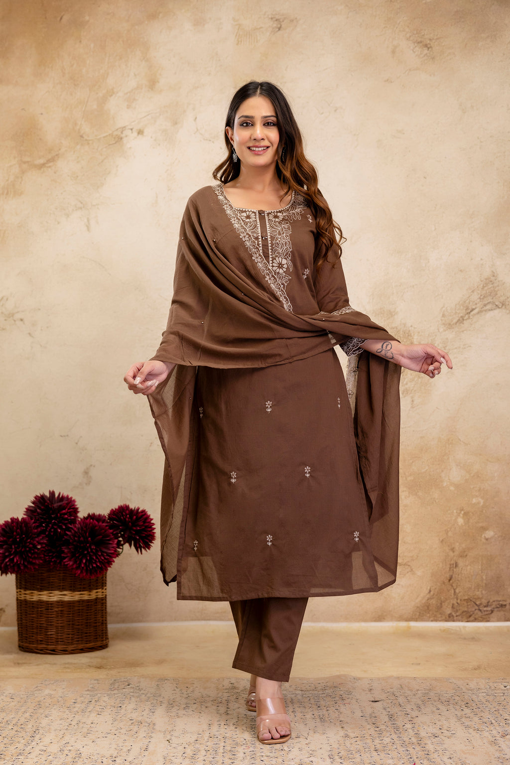 Cocoa Whisper Suit Set