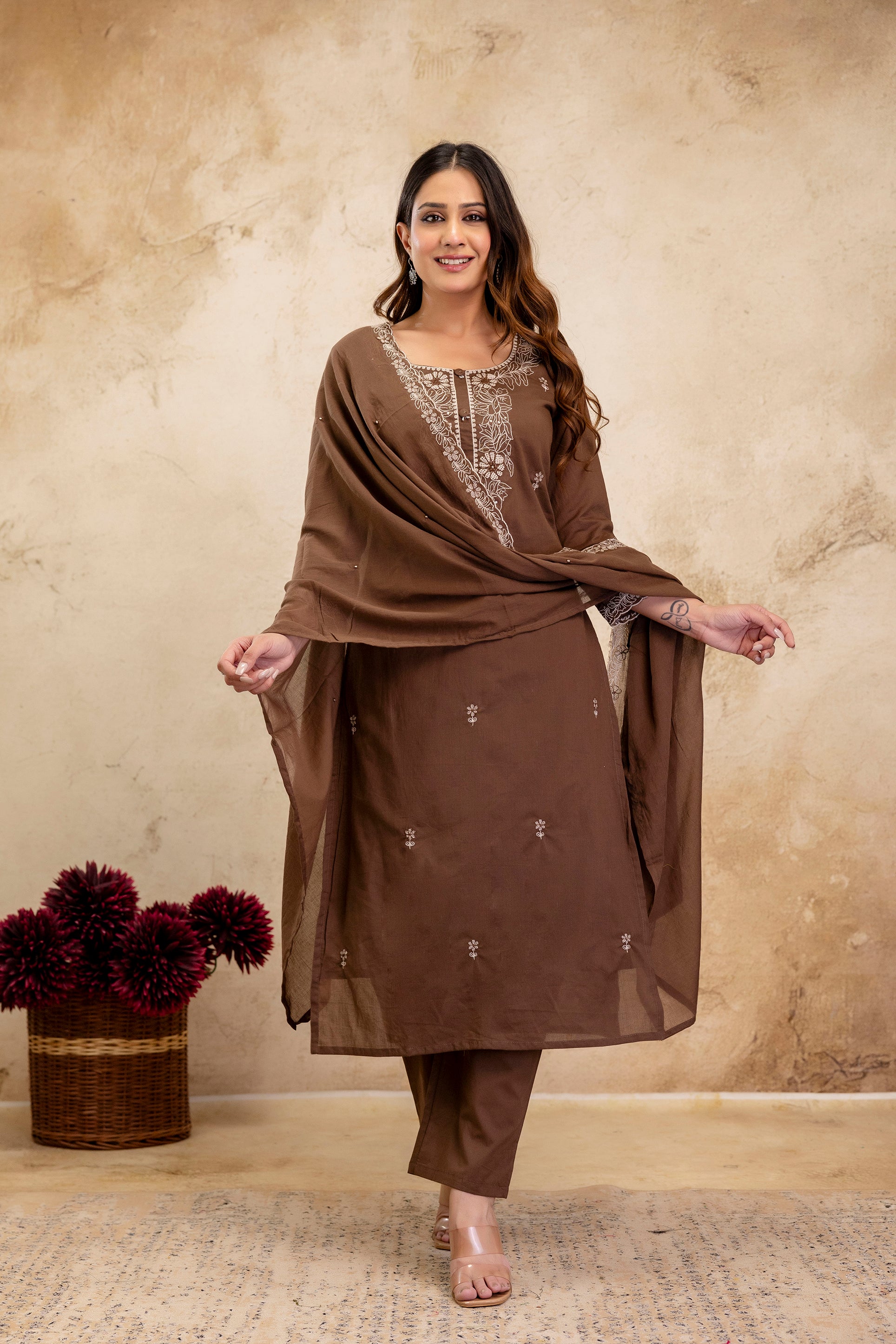 Cocoa Whisper Suit Set