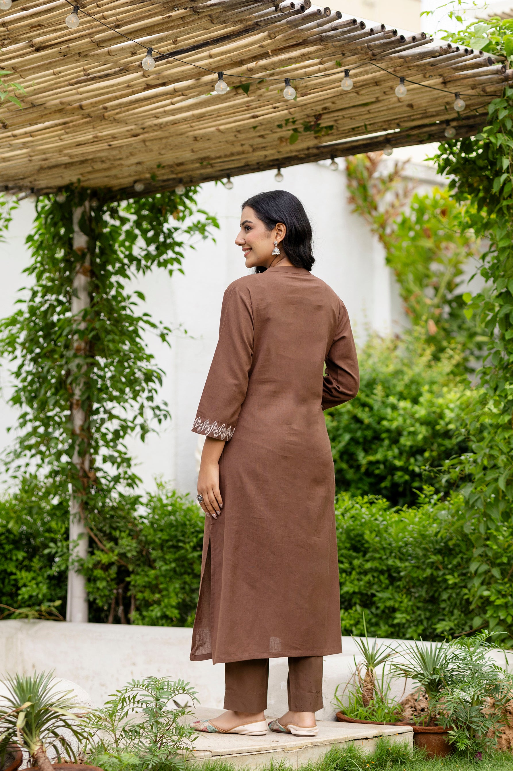 Mocha Mandala Suit Set