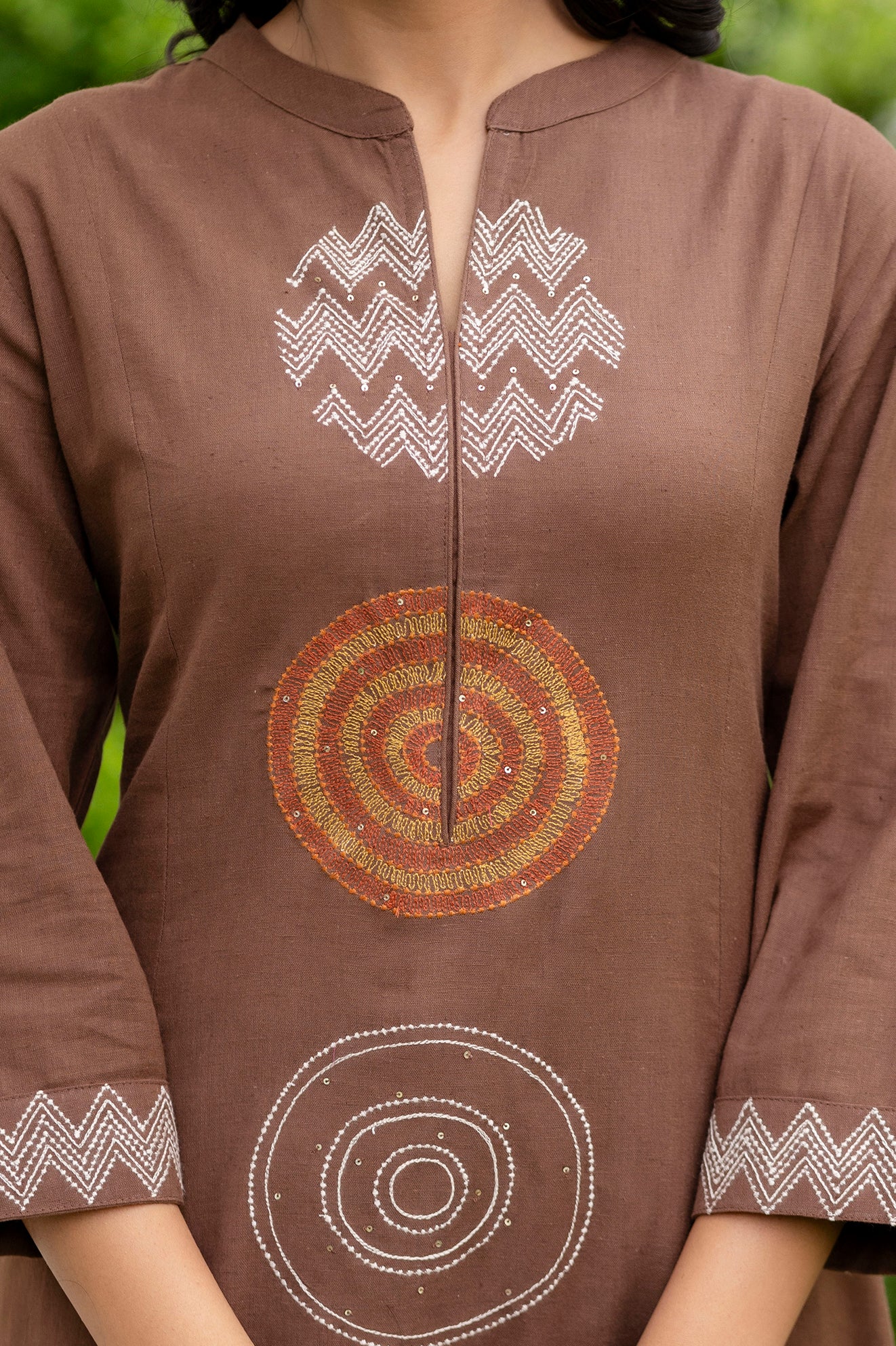 Mocha Mandala Suit Set