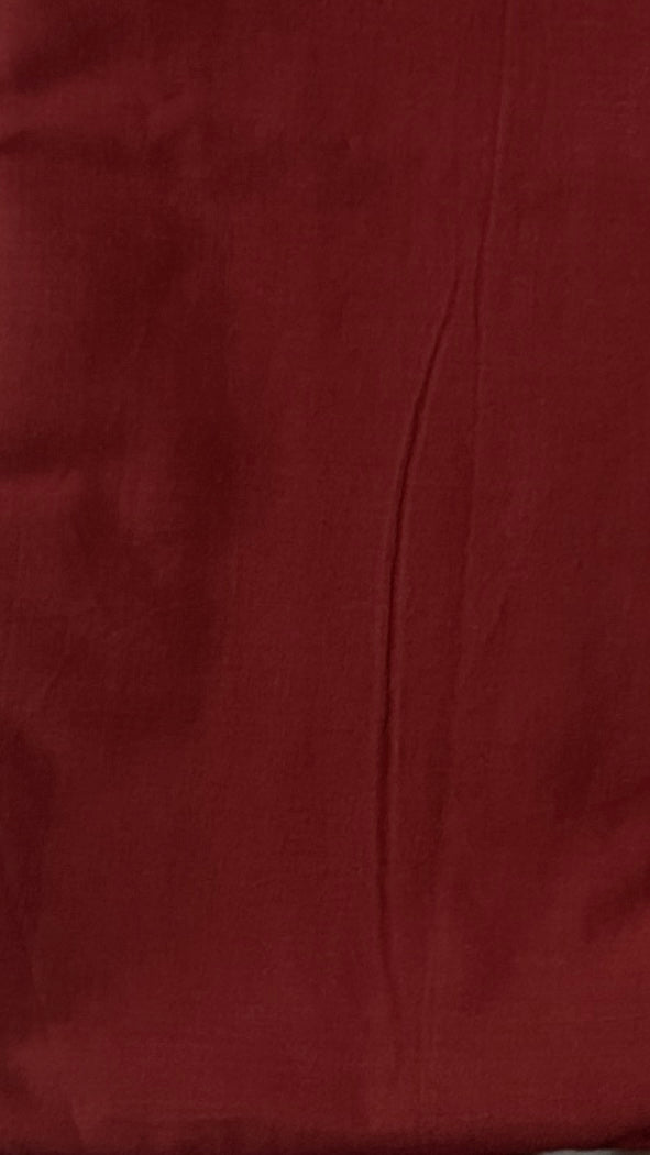 Mud Brown Unstitched Cotton Suit Set