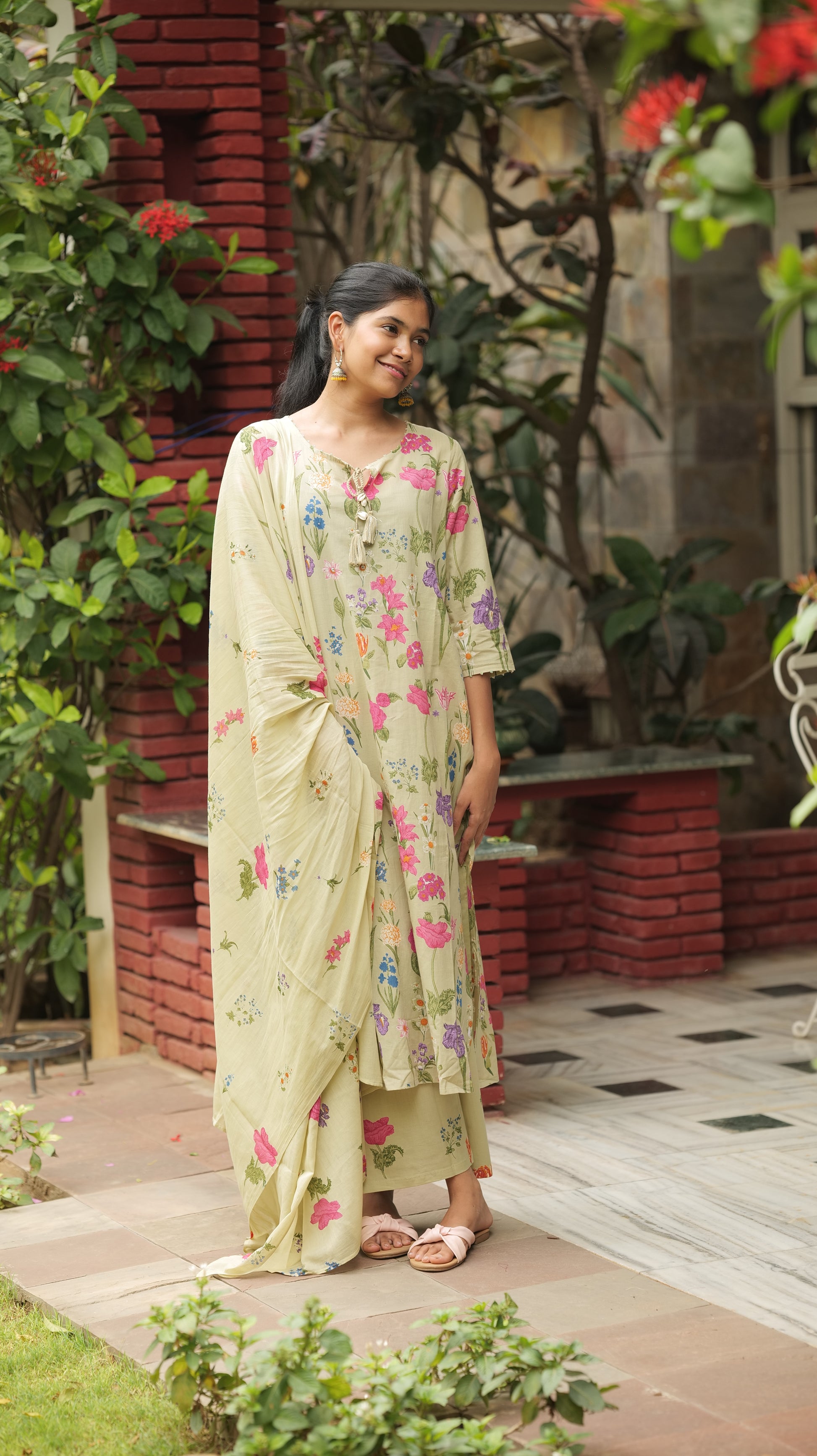 Sage Green Bloom Suit Set